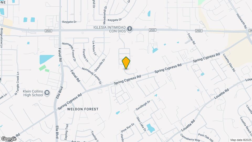 3242 Enchanted Hollow Ln Map and Location Details