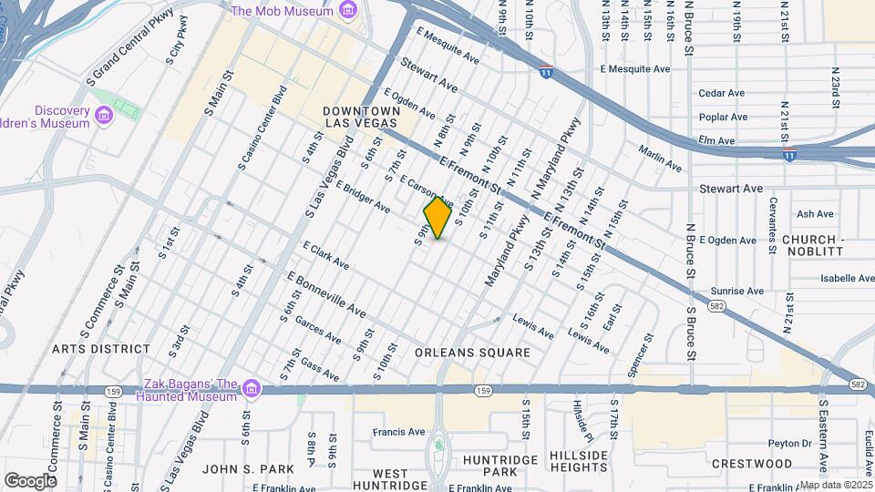 308 S 10th St Map and Location Details