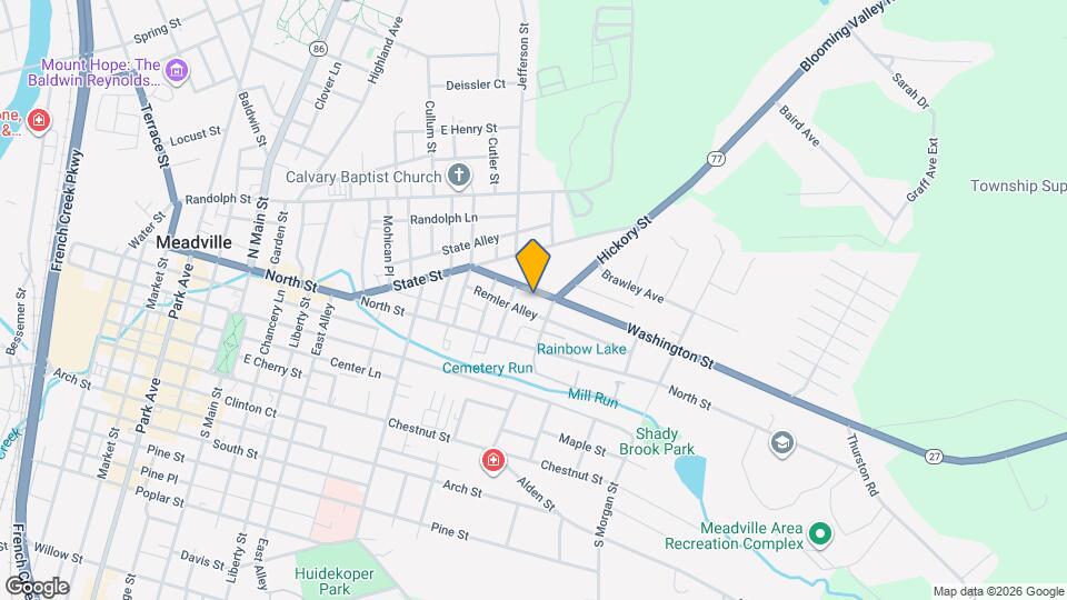 626 Washington St Apartments and Nearby Meadville Apartments For Rent