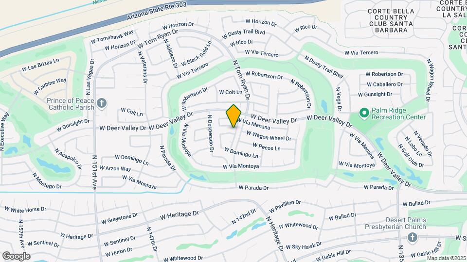 14314 W Pecos Ln Mapa y Detalles de la Ubicación
