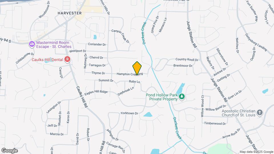 3322 Hampton Crossing Mapa y Detalles de la Ubicación