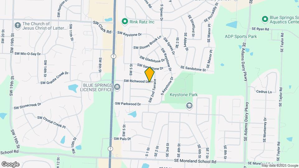 216 SW Richwood Ln Mapa y Detalles de la Ubicación