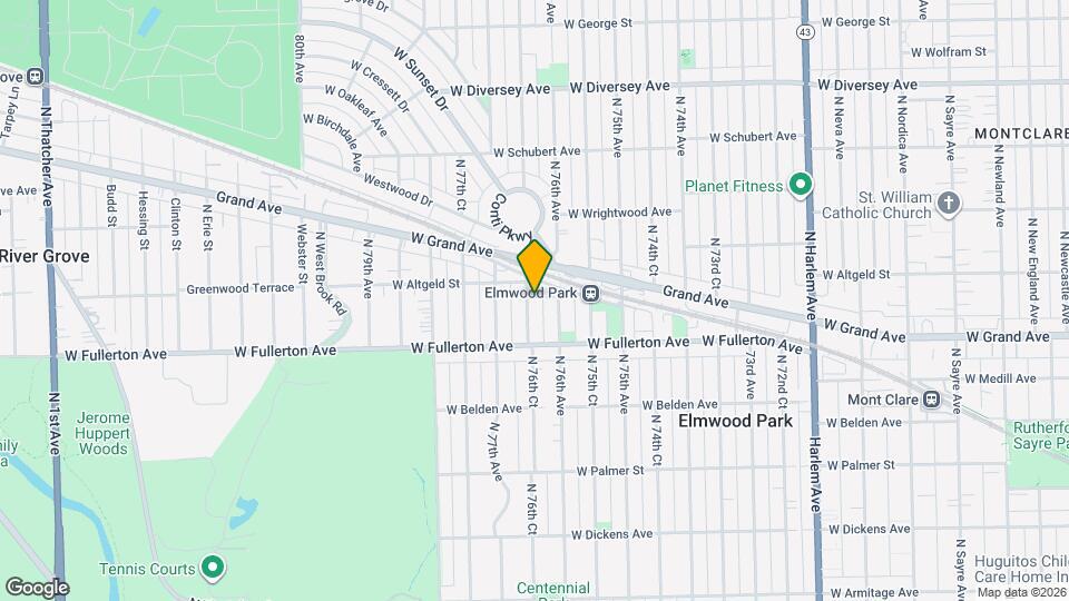 2435 N 76th Ct Map and Location Details