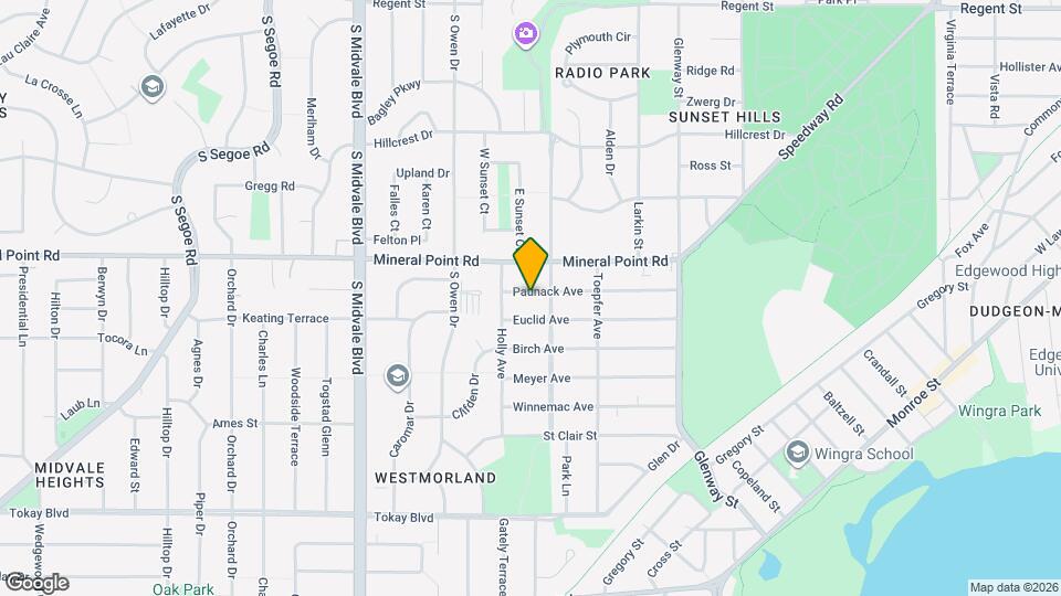 4111 Paunack Ave Map and Location Details