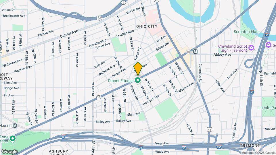 3246 Lorain Ave Map and Location Details