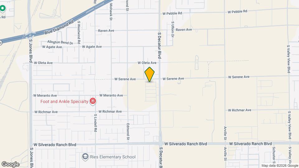 4989 Apple Mesa Ave Map and Location Details