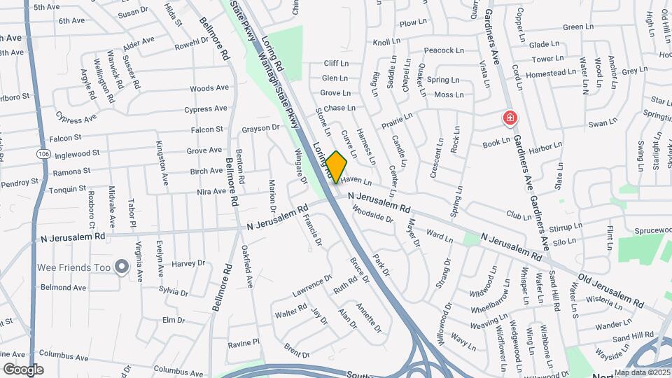 422 Loring Rd Map and Location Details