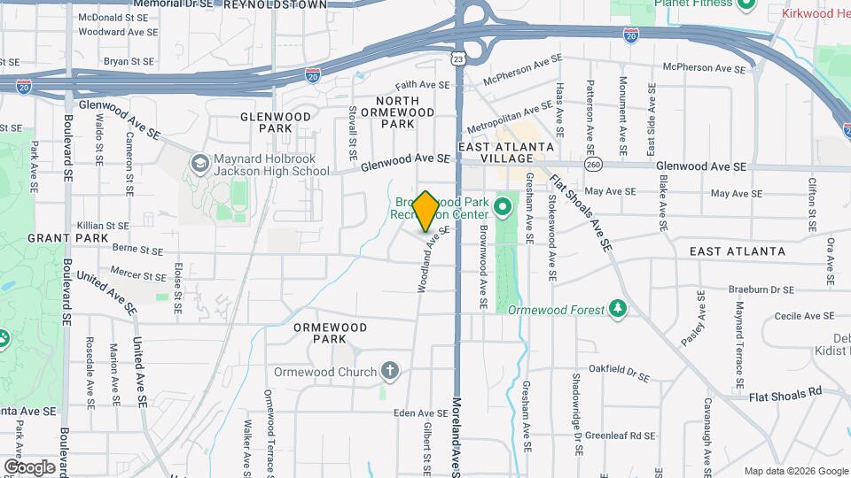 631 Woodland Ave SE, Unit 3 Map and Location Details