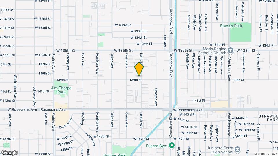 3311 W 139th St Map and Location Details
