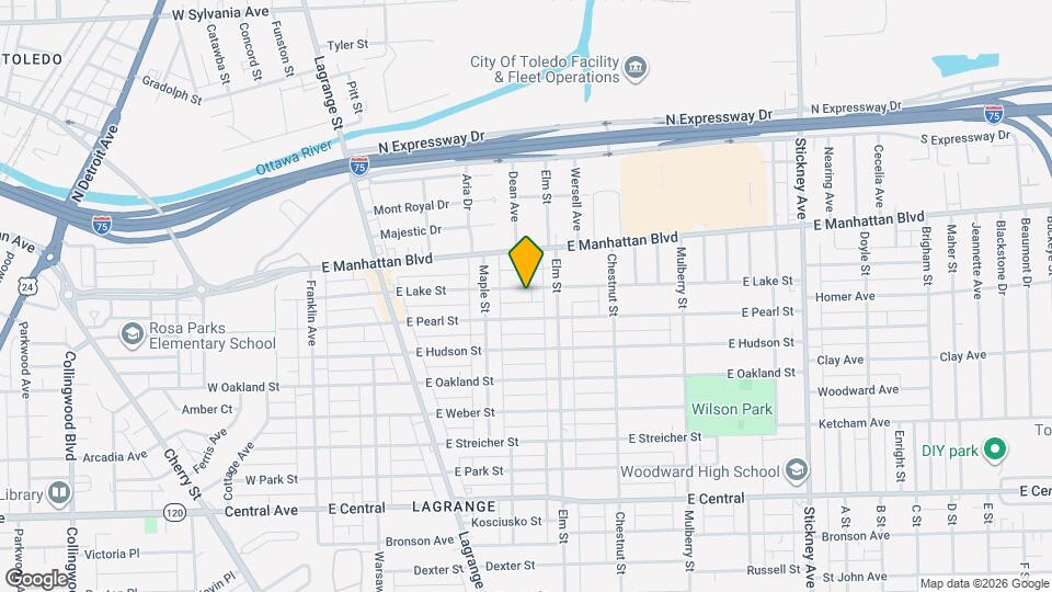 340 E Lake St Map and Location Details