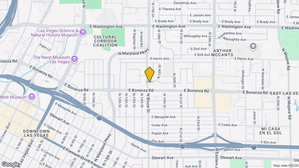 612 N Bruce St Map and Location Details