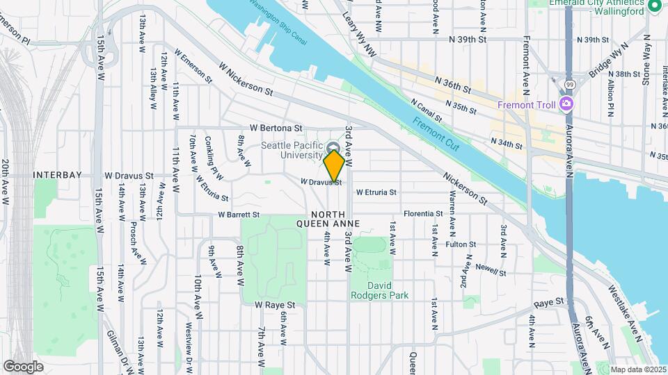 319 W Dravus St Map and Location Details
