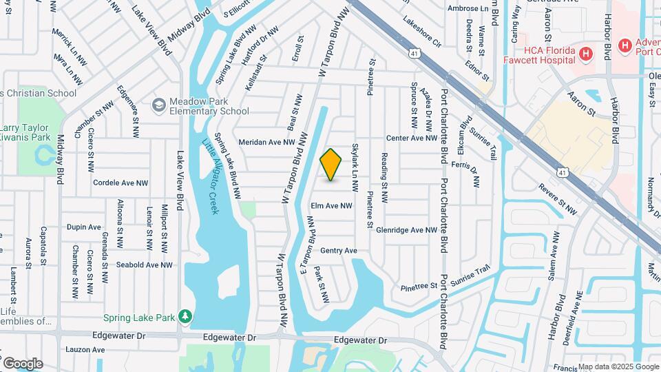 442 Crystal Ave NW Map and Location Details