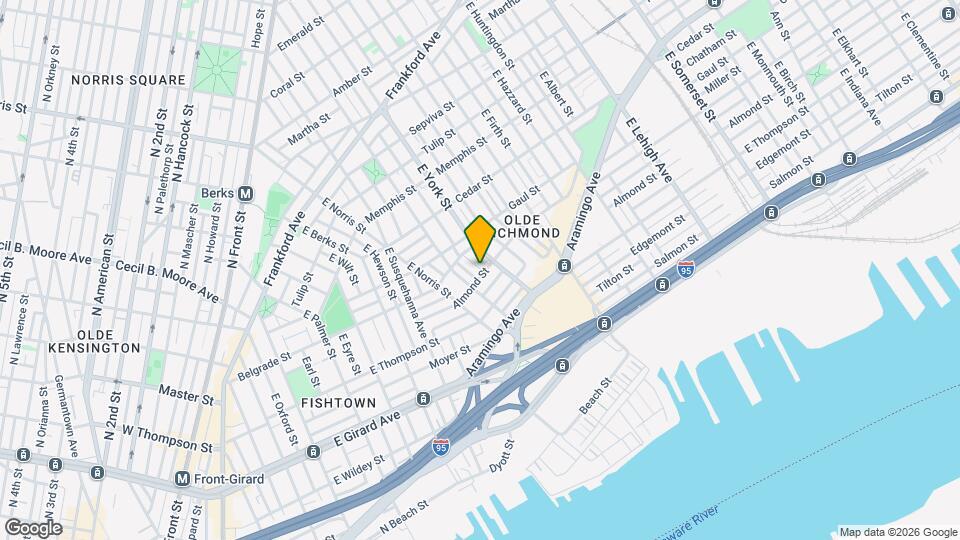 2326 Almond St Map and Location Details