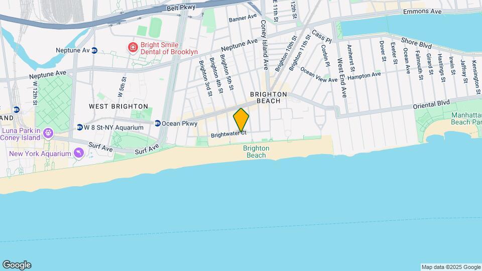 The Brighton House Mapa y Detalles de la Ubicación