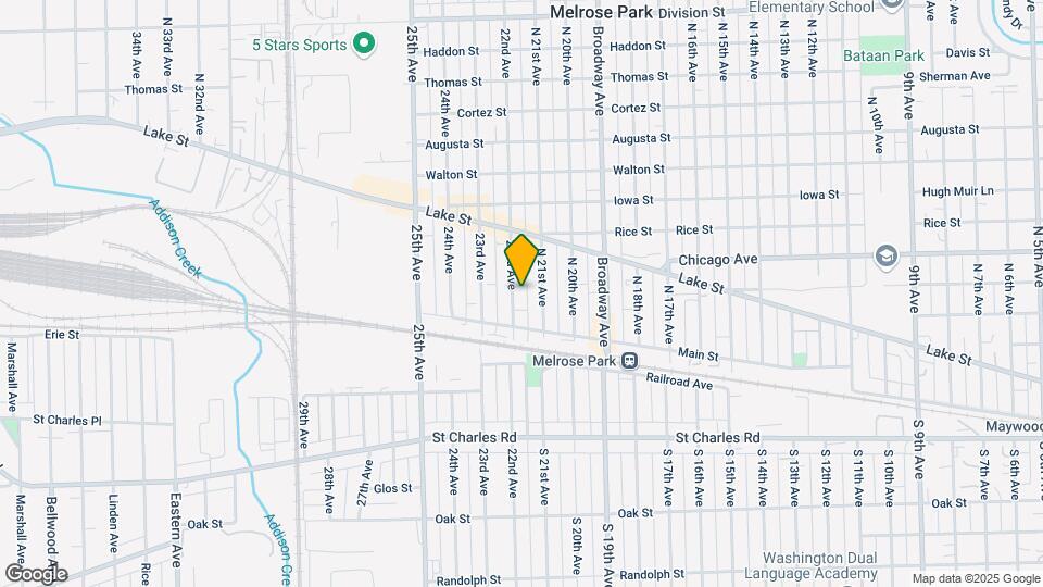 125 N 22nd Ave-Unit -Unit 2 Map and Location Details