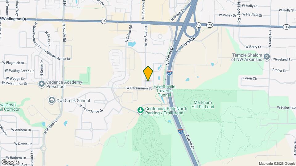 520 N Betty Jo Dr Map and Location Details