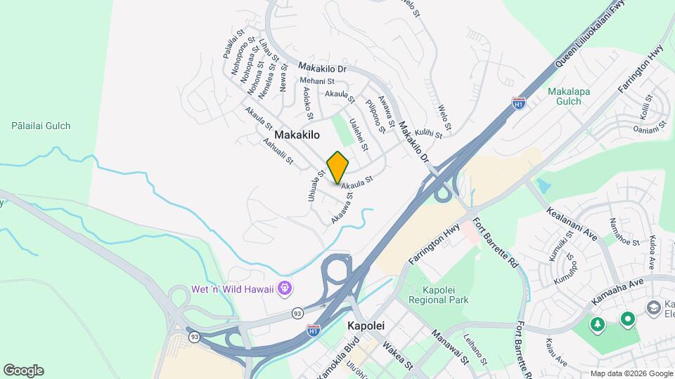92-421-421 Akaula St Map and Location Details