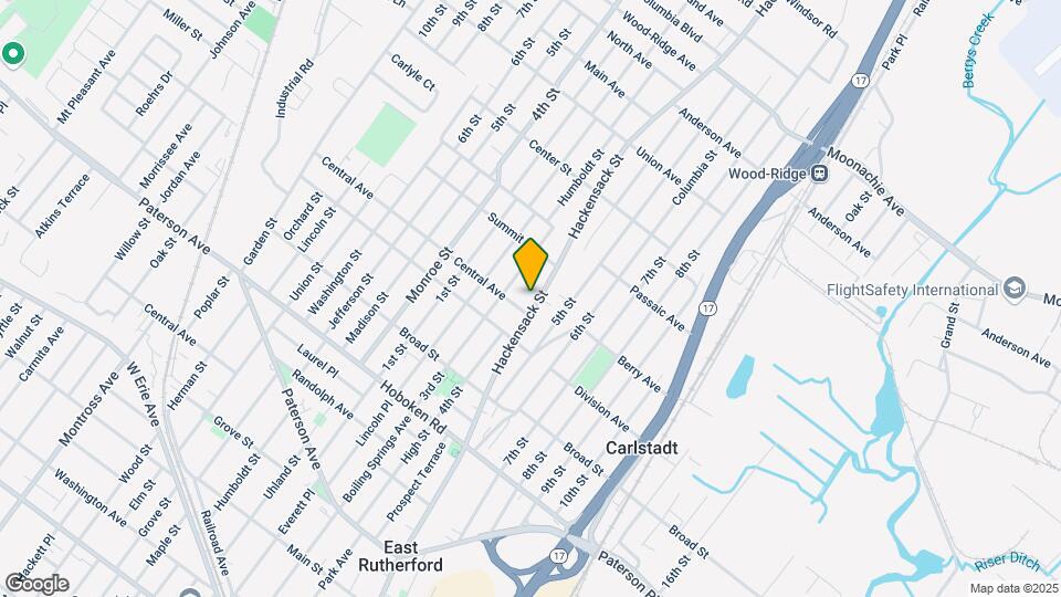536-538 Hackensack St Map and Location Details