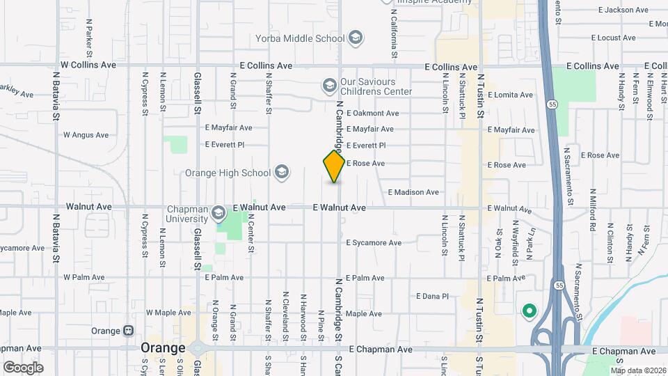 554 N Cambridge St Map and Location Details