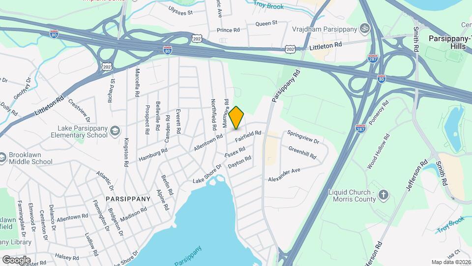 80 Allentown Rd Map and Location Details