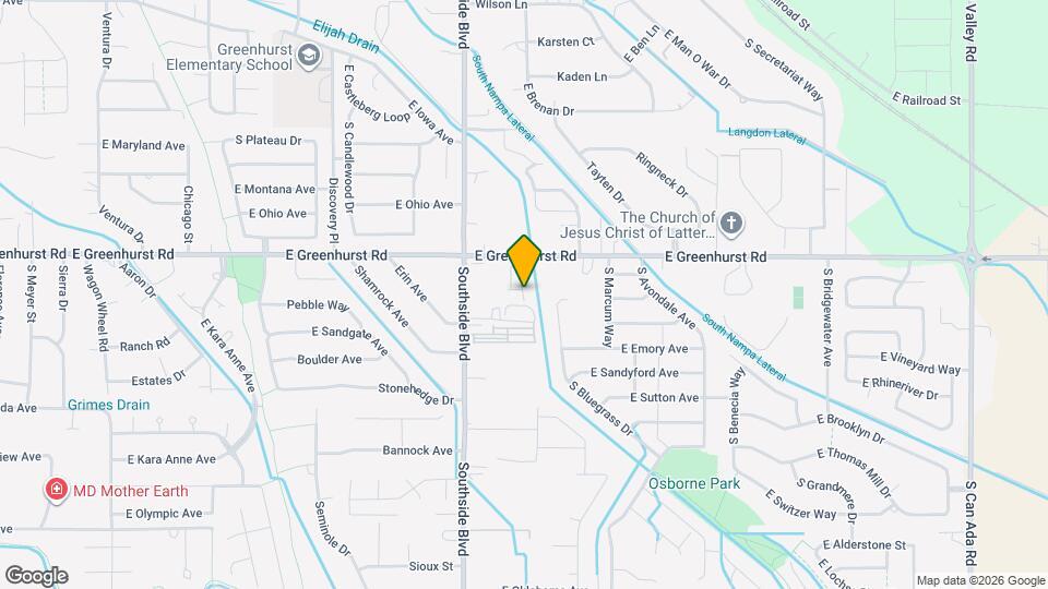 3255 E Greenhurst Rd Map and Location Details