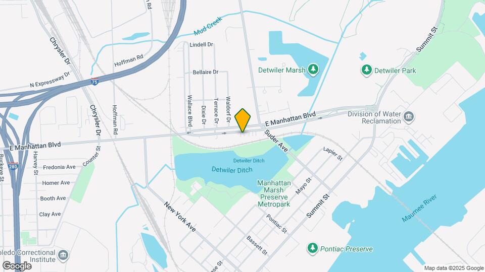 3408 E Manhattan Blvd Map and Location Details