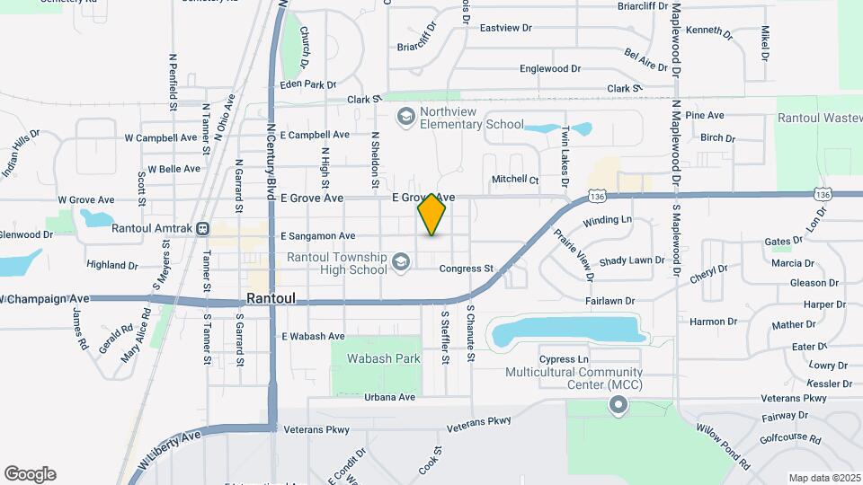 712 E Sangamon Ave Mapa y Detalles de la Ubicación