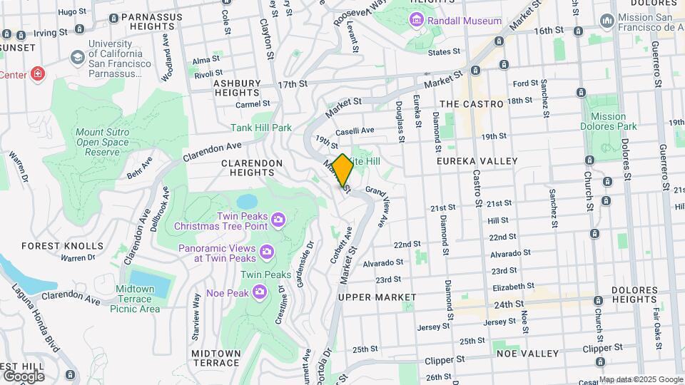 3450 Market St Map and Location Details