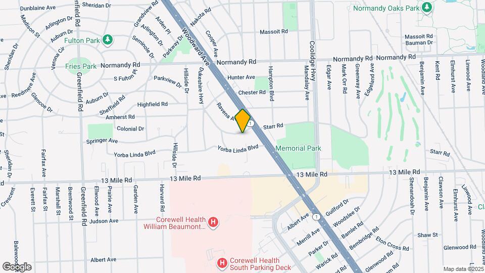 3625 Rockingham Rd Map and Location Details