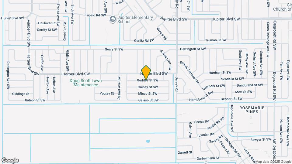 780 Geddes St SW Map and Location Details