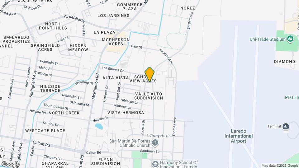 1507 Agave Dr Map and Location Details