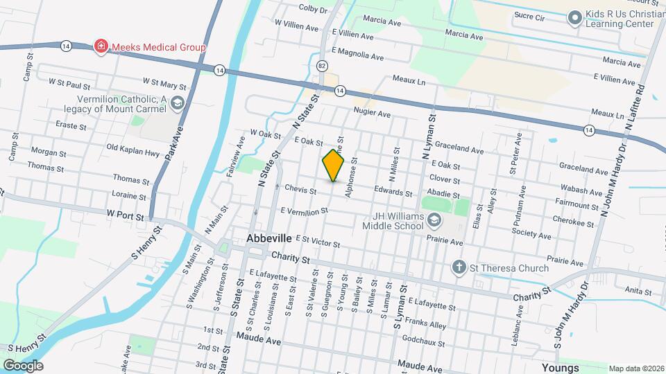 408 Hawthorne St Map and Location Details