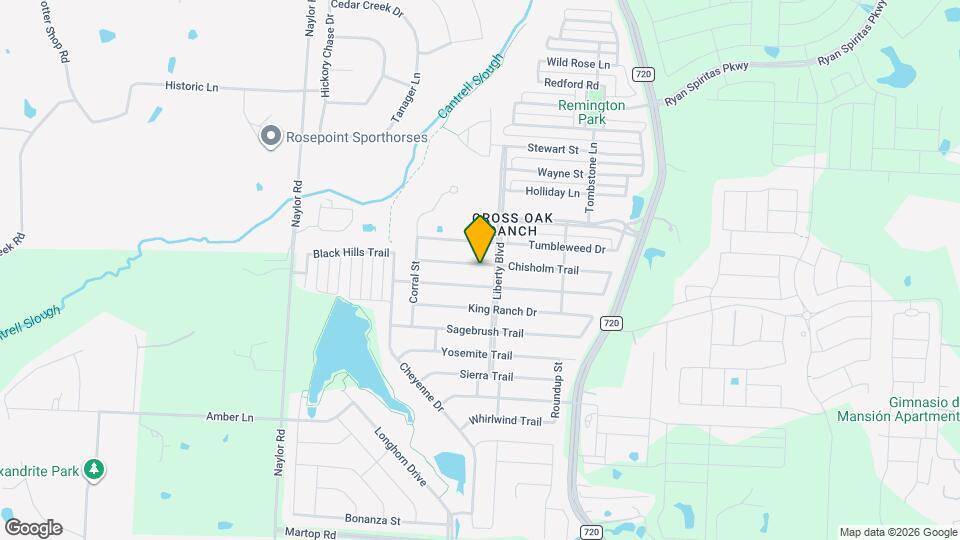 8720 Chisholm Trail Map and Location Details