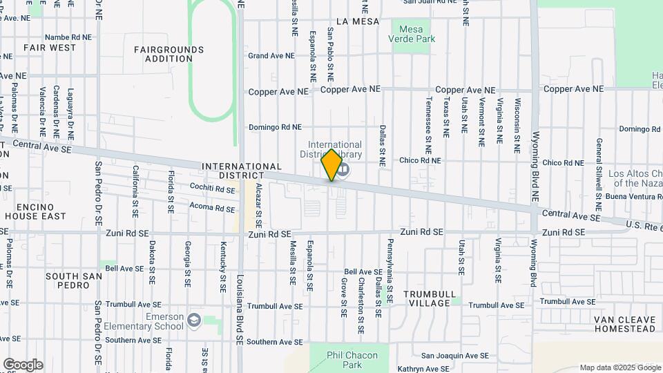 7600 Central Ave SE Map and Location Details