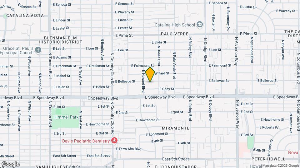3318 E Bellevue St-Unit -Unit A Mapa y Detalles de la Ubicación