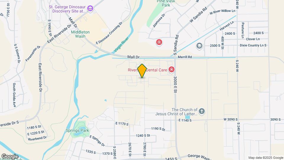855 S Black Alder Dr Map and Location Details