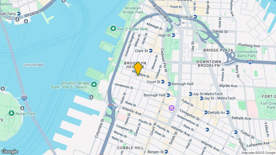 83 Remsen St Mapa y Detalles de la Ubicación