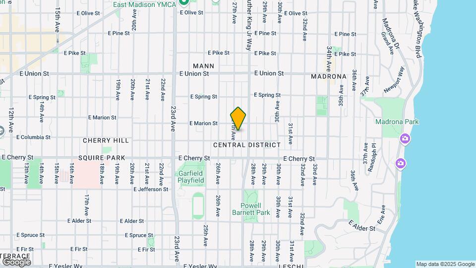 810 27th Ave, Unit Central District apt Mapa y Detalles de la Ubicación