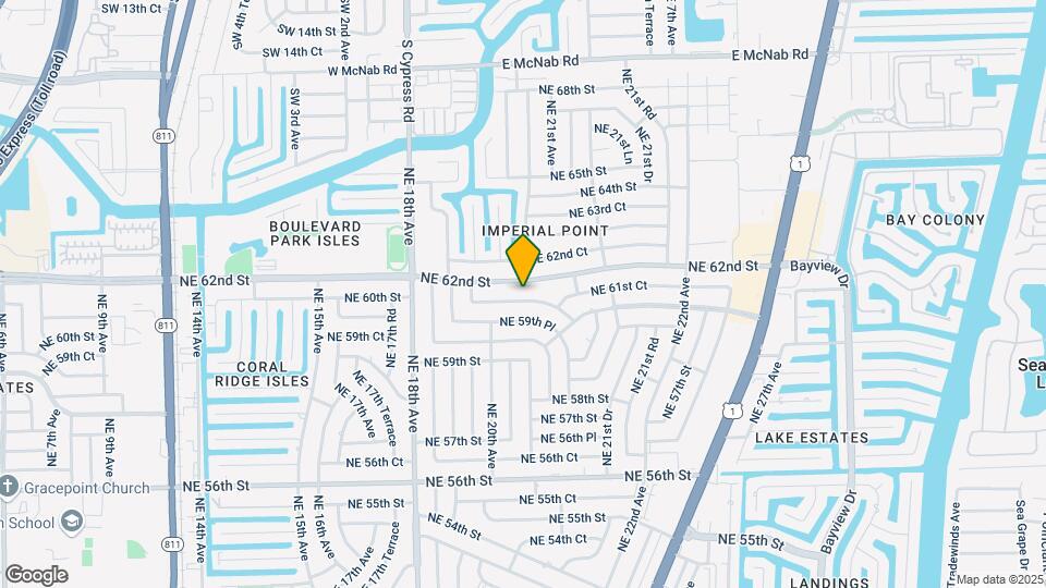 2051 NE 60th St Map and Location Details