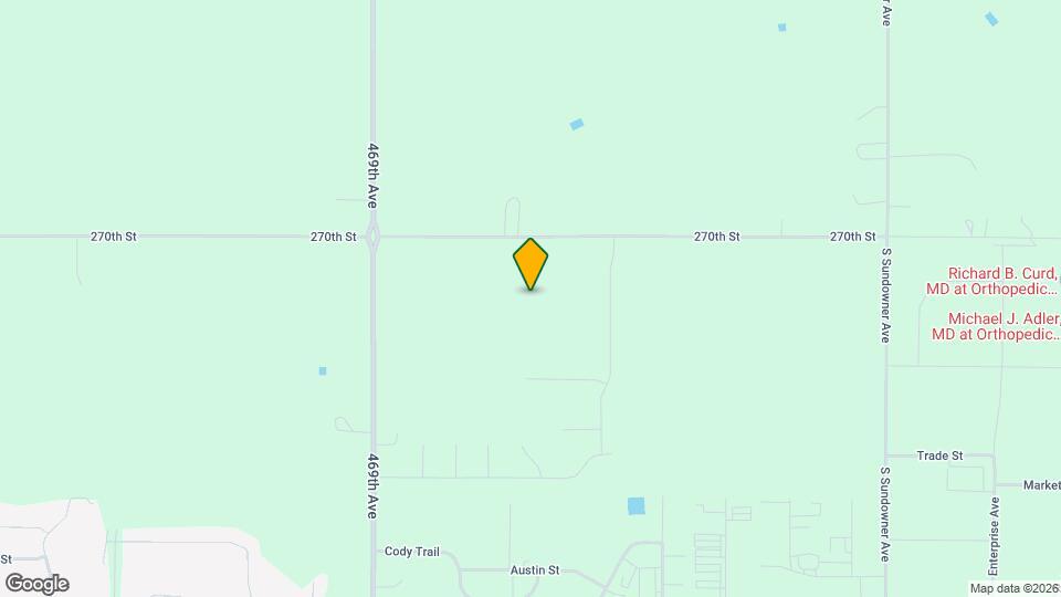 1137 N Thompson Ave Map and Location Details