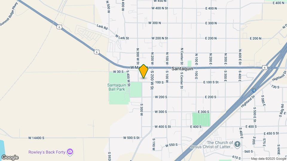 256 W 100 S St Map and Location Details