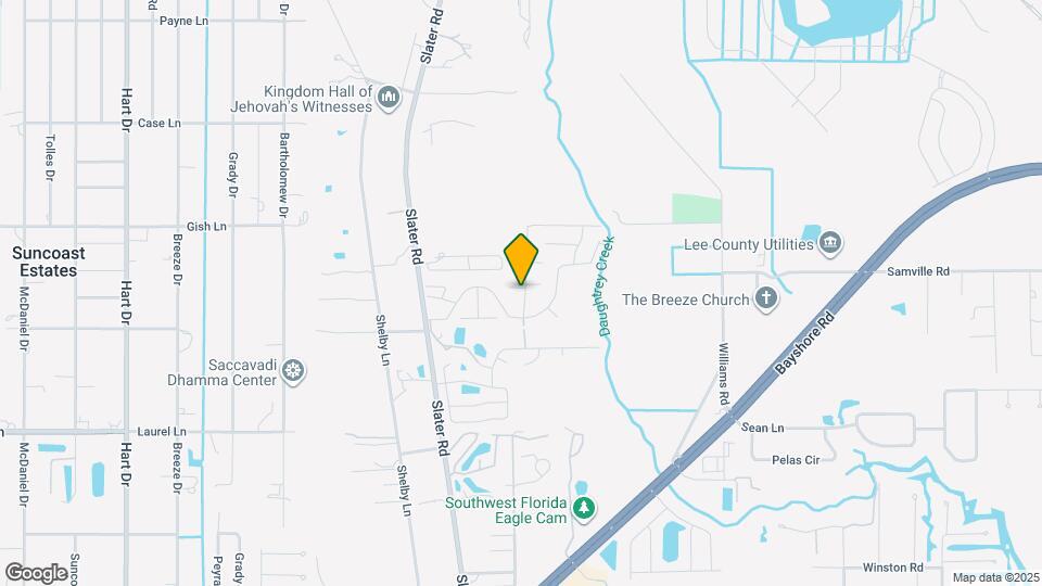 1023 Myakka Dr Map and Location Details