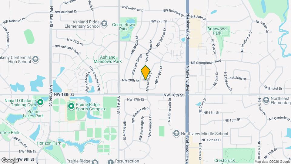 1914 NW School St Map and Location Details