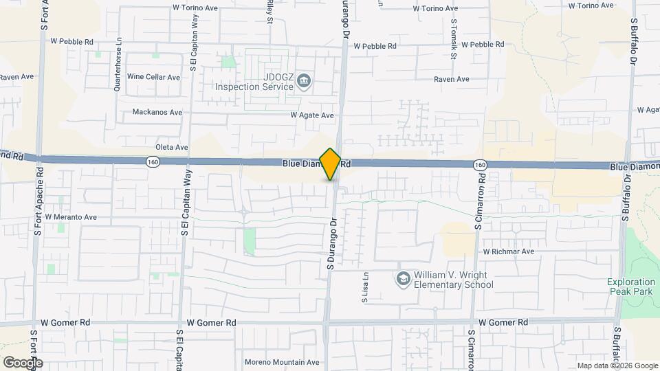 9312 Straw Hays St Map and Location Details