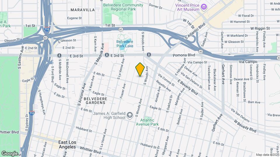 378 S Vancouver Ave Map and Location Details