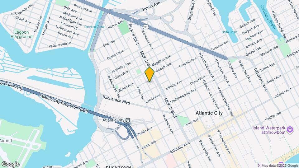 517 N Indiana Ave Map and Location Details