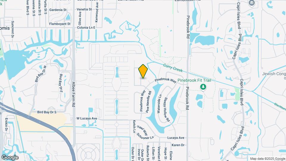 1316 Whispering Ln Map and Location Details