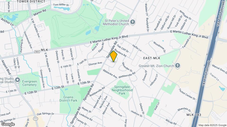 4707 Leslie Ave Map and Location Details