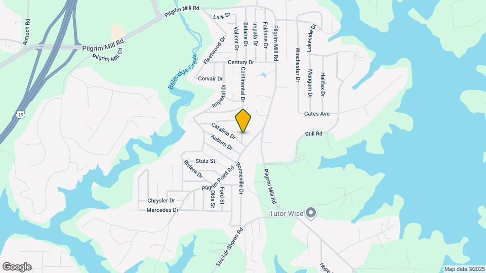 3725 Corvette St Map and Location Details